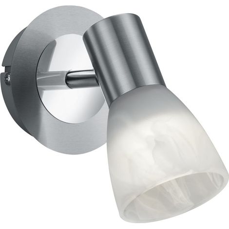 Faretto da Interno a LED in Metallo Nickel Opaco
