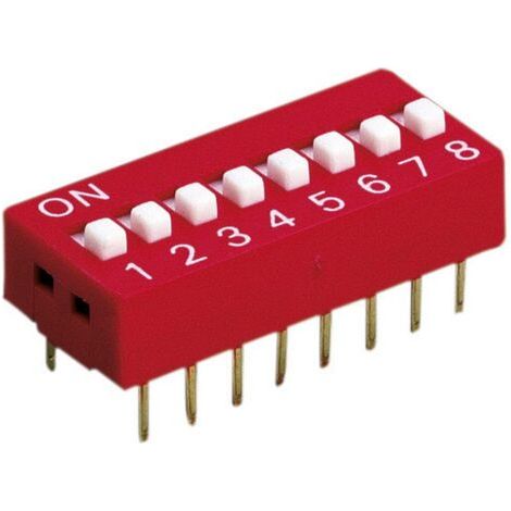 Interrupteur DIP Diptronics NDS-02V Nombre de pôles 2 standard 1 pc(s) D71405 (1/3)