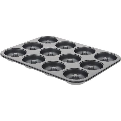 DE BUYER - PLAQUE 12 MOULES MINI SAVARINS 7CM