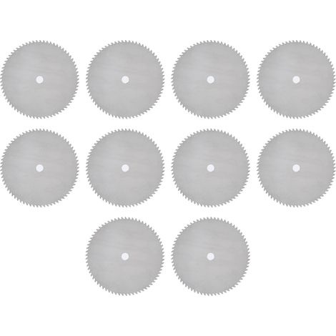 10 Lames de Scie Circulaire en Acier Inoxydable, Disques de Découpe 22mm pour Meuleuse Électrique, Accessoires de Découpe Métal (1/5)