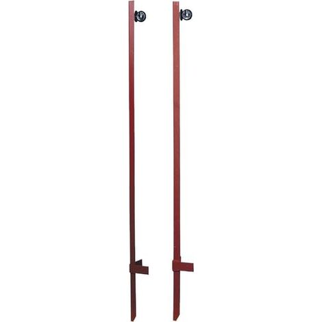 Palo in acciaio angolare 165 cm 3 mm AKO 44453