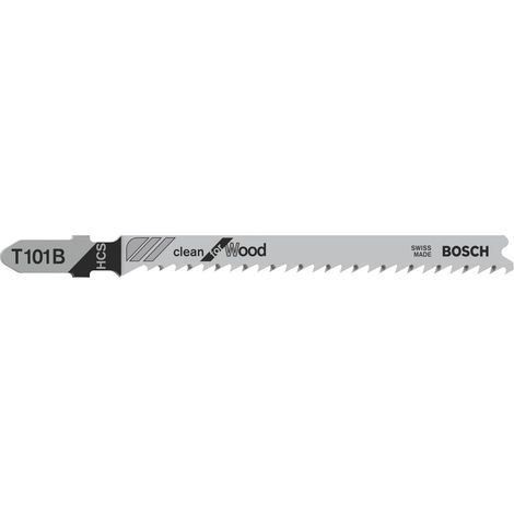 5x Lames de scie sauteuse T 101 B Clean for Wood (1/5)