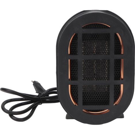 Chauffage électrique 1200W PTC silencieux pour bureau maison dortoir étudiant, ventilateur compact vert, prise UE 220V, économe en énergie (1/5)