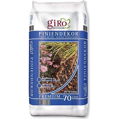 GIRO Premium Grabdekor Pinienrinde 15-25mm, 70 Ltr