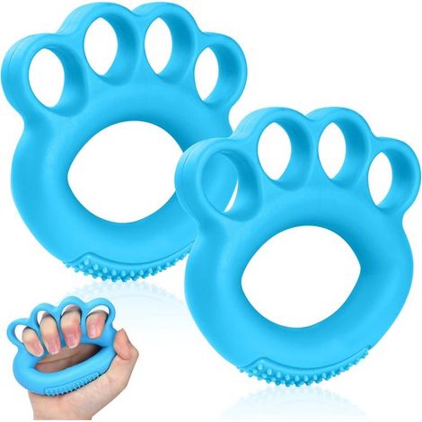 Handtrainer – Verstellbares, zweiteiliges Set mit verstärkten Silikongriffen für mehr Griffkraft und Stressabbau (1/5)