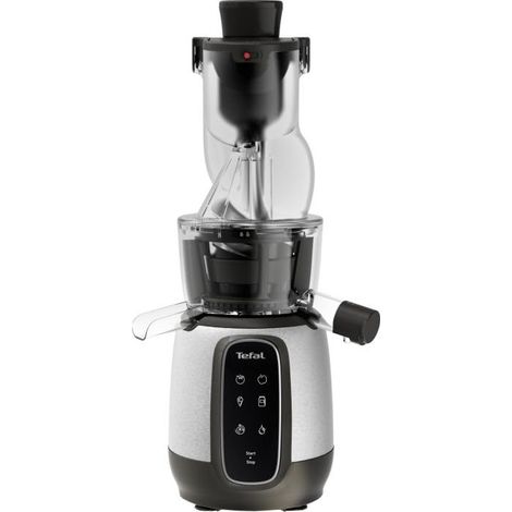 Juicer Fruit and Vegetable with Auger Tefal Ultra Juice ZC605D38, 200 W, 0,8 L, función inversa, gris/blanco