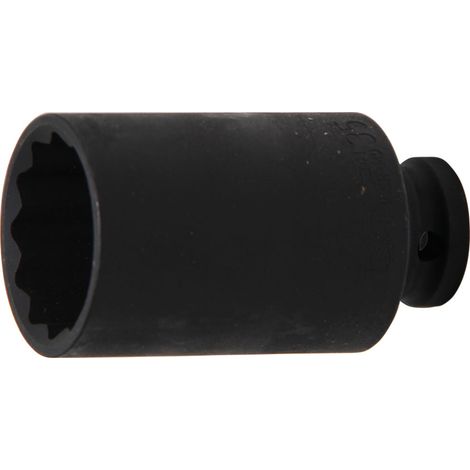 Douilles profondes bgs technic impact a choc 12 pans longues 1/2 - choisissezici : 12 pans longue 35 mm