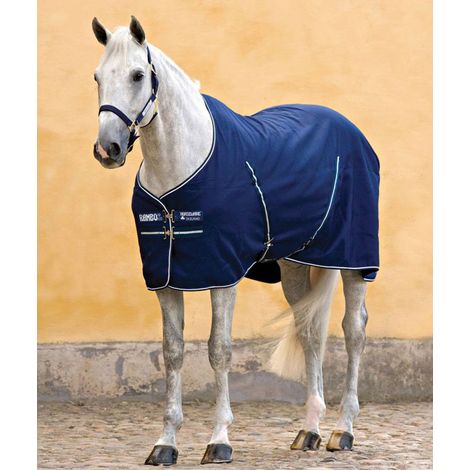 125 cm, Blu Navy: Rambo Stable Sheet Microfiber Lining Stalldecke Ripstop Gewebe 1000D Mikrofaser Futter (1/2)