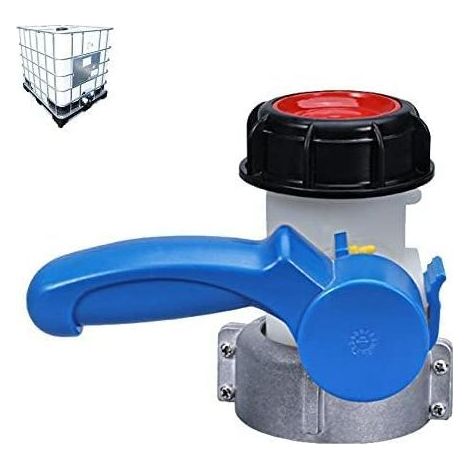 Adaptateur Universel IBC 75mm – Vanne Papillon, Robinet Vidange pour Réservoir Eau Pluie (1/5)