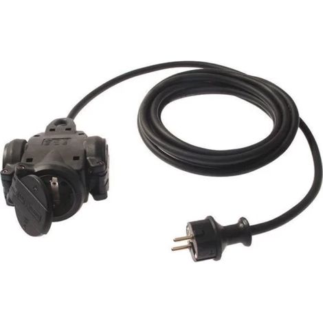 Rallonge électrique triplite 10m 230V (1/3)