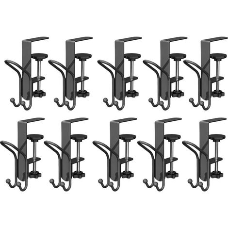 Set verstellbarer, multifunktionaler Kleiderbügel von 1,3 bis 21,6 cm, rostfreie Halterungen, 9,1 kg, beschädigungsfrei, für Weihnachtsdekoration, multifunktionaler Haken für Weihnachtsdekorationen (1/5)