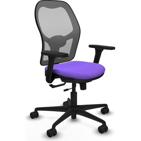 Silla de oficina piqueras y crespo Jorquera negro ruedas nylon (1/2)