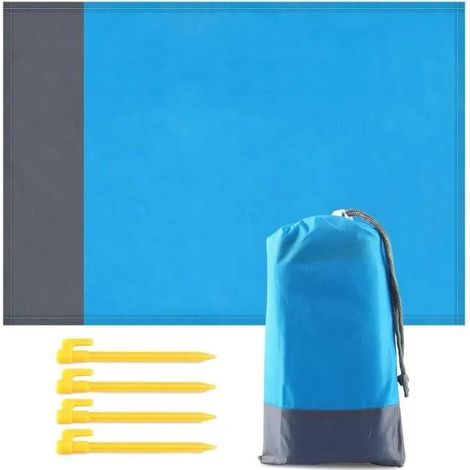 Tapis de Plage - Noname - 140x200cm - Imperméable - Anti-Sable - Léger (1/4)