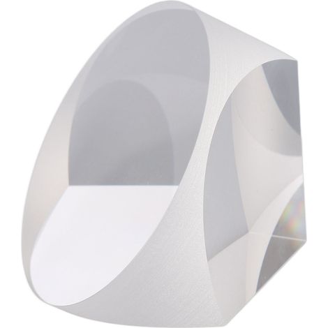 Prisme Cube Coin 64mm en Verre Optique Accessoire pour Station Totale Remplacement (1/5)
