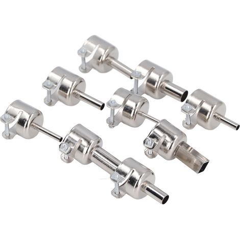 Kit de buses de pistolet thermique, ensemble de 9 pièces, 3 à 12mm, pour soudage à Air chaud en acier inoxydable (1/5)