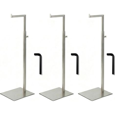 Adjustable Handbag Stand from 34 to 60 cm in Stainless Steel (1/5)