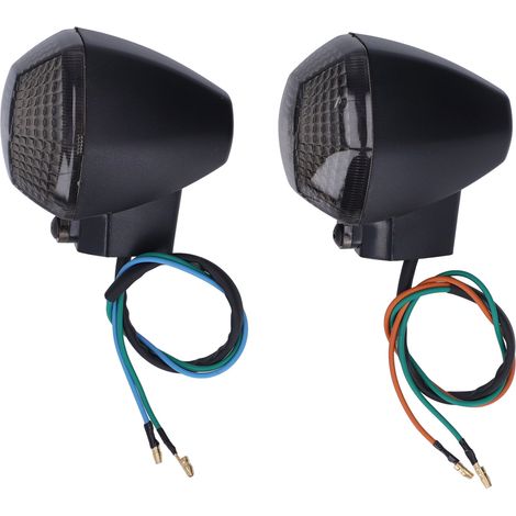 Feux clignotants avant gauche droit, indicateurs de remplacement noir pour SUZUKI DL 1000 650 V-Strom (1/5)