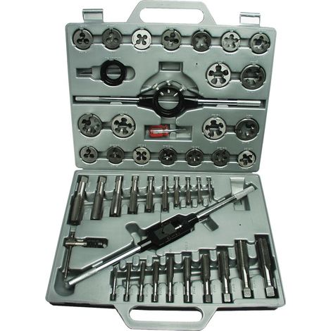bruder-mannesmann M53245 kit de corte de rosca para metal