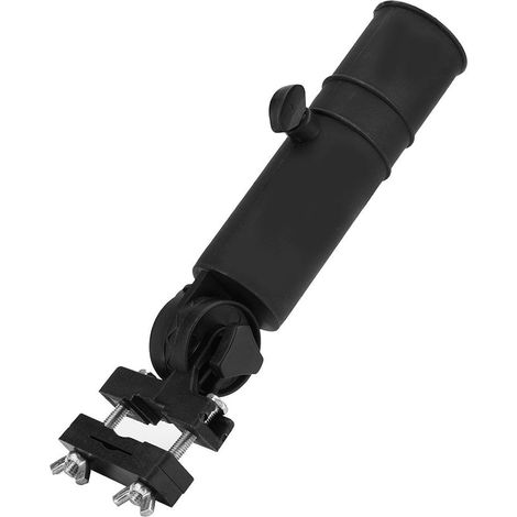 Portaombrelli deambulatore portaombrelli ovale portagolf carrello da golf portaombrellone portaombrelli supporto per golf car palo da golf parasole nero (1/5)