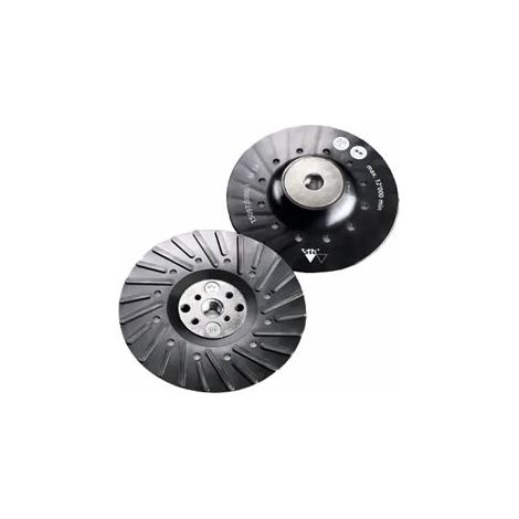 Plateau Turbo Ventile 125mm M14 Pour Disque Fibre Sia Abrasives