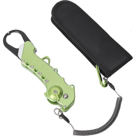 Pince multifonction pliage aluminium alliage extérieur pêche leurre contrôle poisson pince lot (1/5)