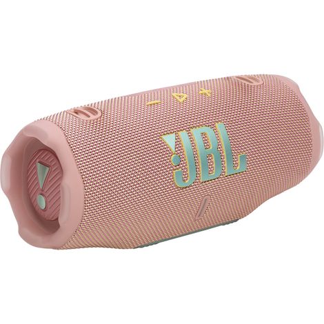 JBL Charge 6, Speakerphone Bluetooth Portable Wireless, 28h de Battery, IP68 Waterproof, Dust and Drop Proof, Sound Pro with AI Sound Boost, Auracast Compatible, Rose