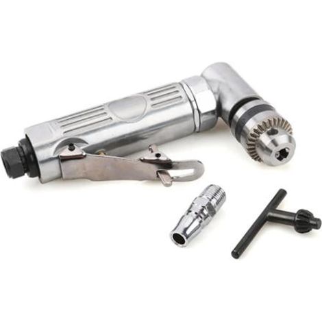 Perceuse pneumatique coude à 90 degrés perceuse pneumatique Haute Vitesse à Angle Droit perceuse mandrin 0.6-6.5 MM 15000 TR/Min (1/5)
