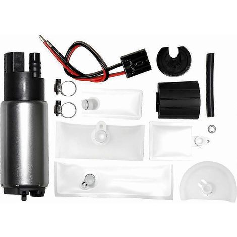 Pompe à carburant électrique universelle immergée avec kit d'installation de 10 pièces. Compatible avec de nombreux modèles. Remplace E2068, E8213, EFP382A, A3813, 26-27. (1/5)