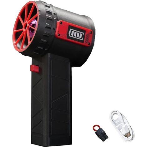 Souffleur d'air Haute Vitesse portatif de 64 mm, poussée de 1 500 g, Ventilateur Turbo sans balais, Puissant for Le Lavage de Voiture et Le soufflage de Neige (1/5)