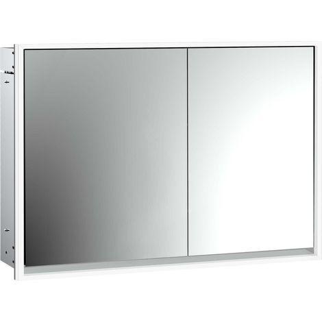 emco loft Lichtspiegelschrank, 1000mm, 2 Türen, Unterputzmodell, (1/5)