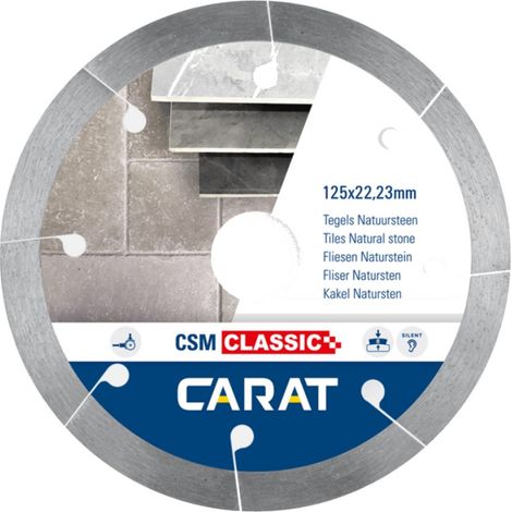 Carat Diamanttrennscheibe FLIESEN CSM CLASSIC 125mm für harte Fliesen CSMC125300