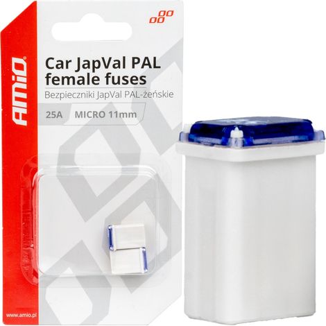 Japval PAL Kfz-Sicherungen (weiblich), 2 Stück, 25 A, amio-03459 (1/3)