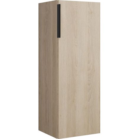 burgbad Eqio Armoire mi-haute 1 porte, charnières à droite,