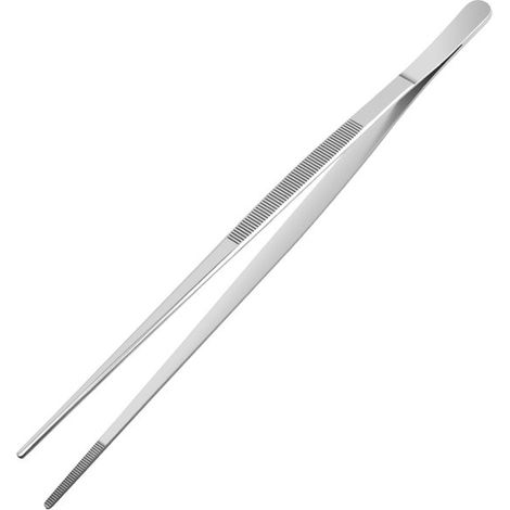 Pinzette da cucina - 30 cm - Acciaio inossidabile - Pinze da cucina - Pinzette da portata - Pinzette per carne - Pinzette da cucina - Pinzette per cucinare - Pinzette da cucina (1/5)