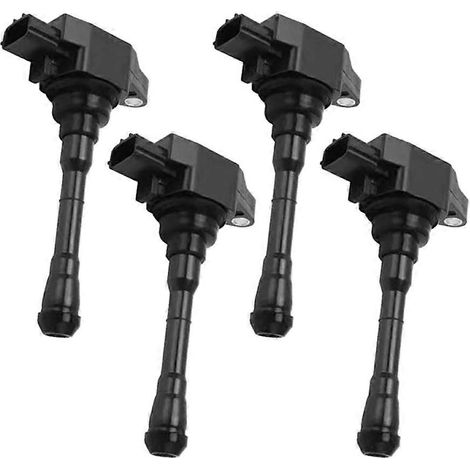 Bobines d'allumage (4 pièces) 224481KC0A 22448-1KC0A 22448 1KC0A pour Nissan Juke Sentra Rogue Sport 1.6L 2011-2019