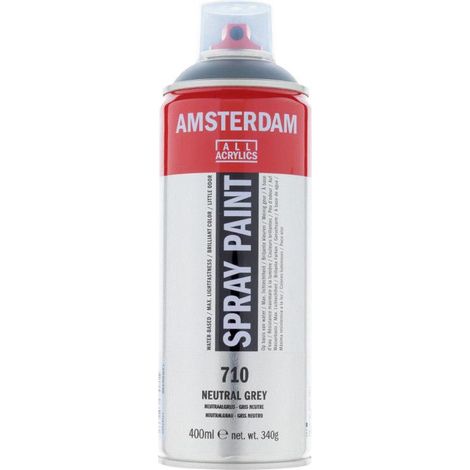 Bombe de peinture Amsterdam 400 ml gris neutre (1/3)