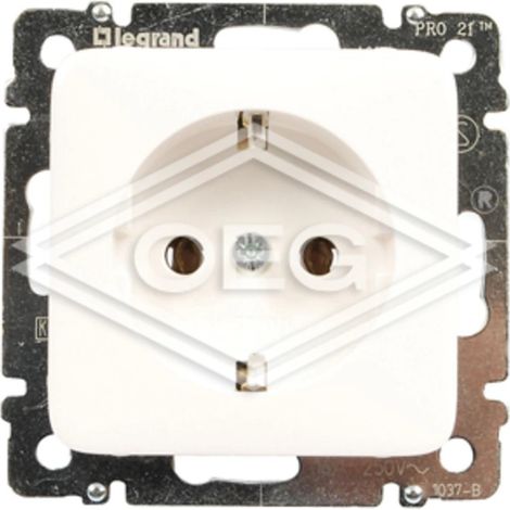Legrand Creo™, ultrablanc prise de courant Schuko