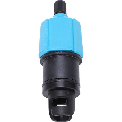 Adaptateur de valve pour paddle, kayak et planche de surf, convertisseur de valve pour pompe à air électrique de voiture (connecteur 2), bleu (1/5)