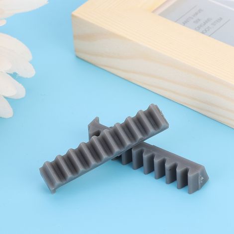 Paar seitliche Kunststoffstützen für die Silver Reed Strickmaschine (1/5)