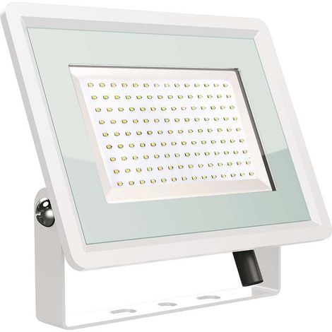 Projecteur LED V-TAC 100W blanc 6400K 8700lm IP65 extérieur (1/5)