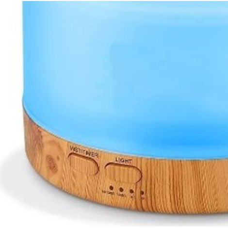 Diffuseur d'aromathérapie 1L, humidificateur automatique avec télécommande pour bureau et maison, prise UE 220V, finition légère. (1/5)