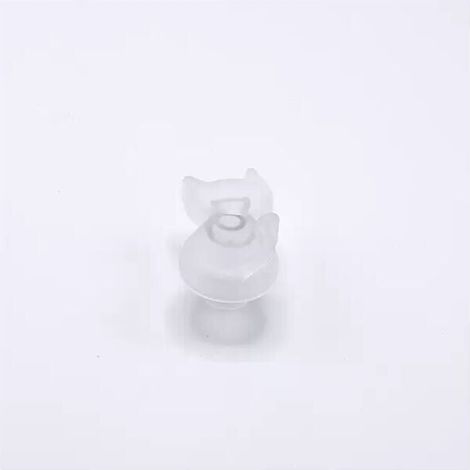 Pomolo a forma di gatto effetto opalino satinato 27x56x24mm - 427G Animalier (1/2)