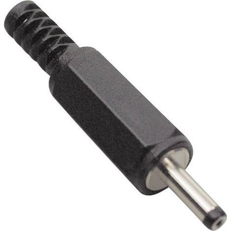 Connecteur basse tension mâle, droit BKL Electronic 072102 Diamètre extérieur: 2.4 mm Diamètre intér