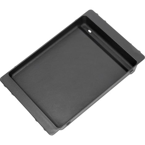 Gusseiserne Grillplatte 6790, 44 x 30,5 cm, für Weber Spirit I II 300 Serie E-310 E-320 E-330 S-310 S-320 S-320 S-315 SP-330 SP-335 – Ersatz-Gusseisengrillplatte für Weber Zubehör (1/5)