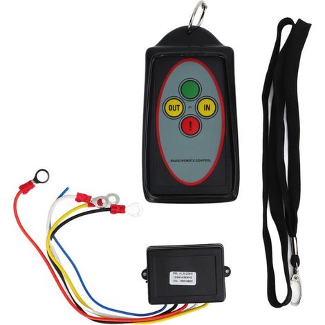 Kabelloses Seilwinden-Fernbedienungsset, universeller elektrischer Controller für LKW und ATV (1/4)