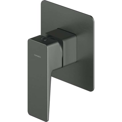 OMNIRES Parma - Unterputz-Duscharmatur, mit Einbaukörper, Graphit PM7445GR (1/2)