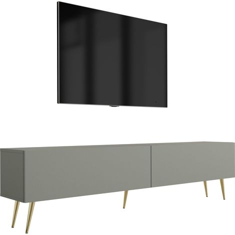 Mobile TV : Aloe, 170 x 52 x 32 cm, Gambe dorate (1/5)