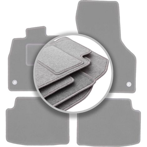 Tapis de voiture gris pour Volkswagen Golf Sportsvan (2014-)