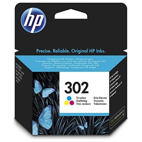 HP 302/304 Cartouche d'Encre Originale Trois Couleurs