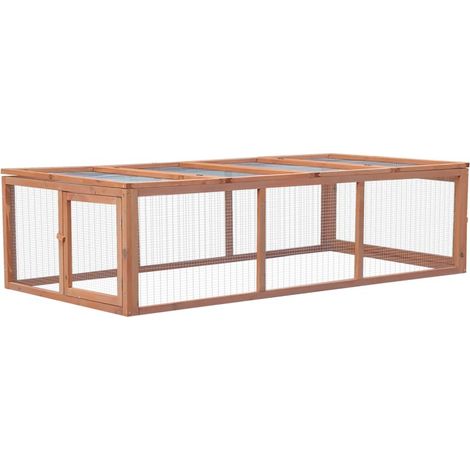 Casetta per Conigli Rabbit 4 180x90x48 cm (1/4)